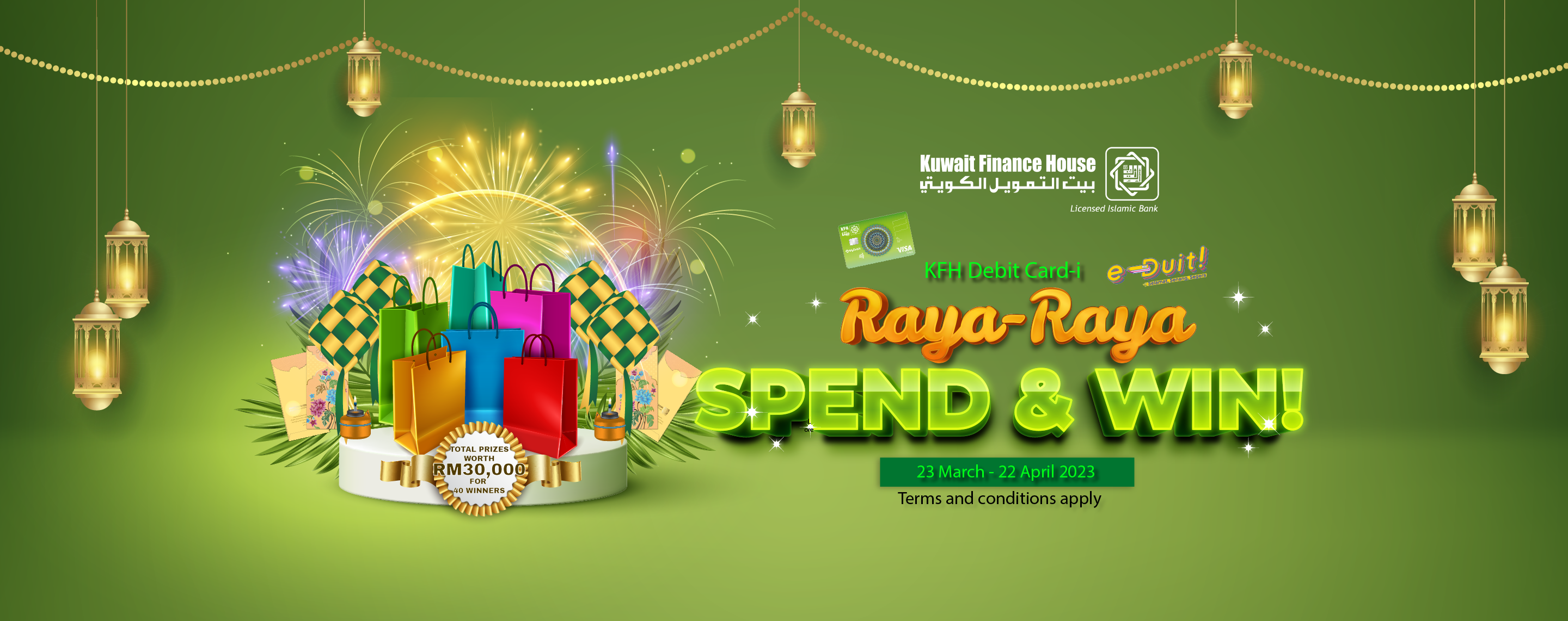 KFH Debit Cardi RayaRaya Spend and Win